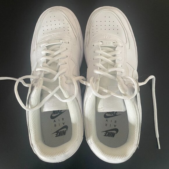 Nike Shoes - Nike Air Force 1 '07 Triple White Sneakers - Size 9.5